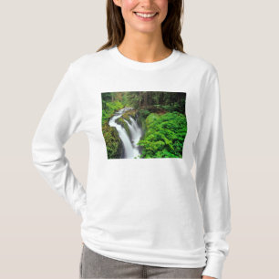 Sol Duc Falls in Olympic National Park in T-Shirt