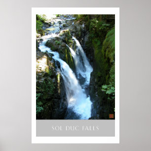 Sol Duc Falls-Print Poster