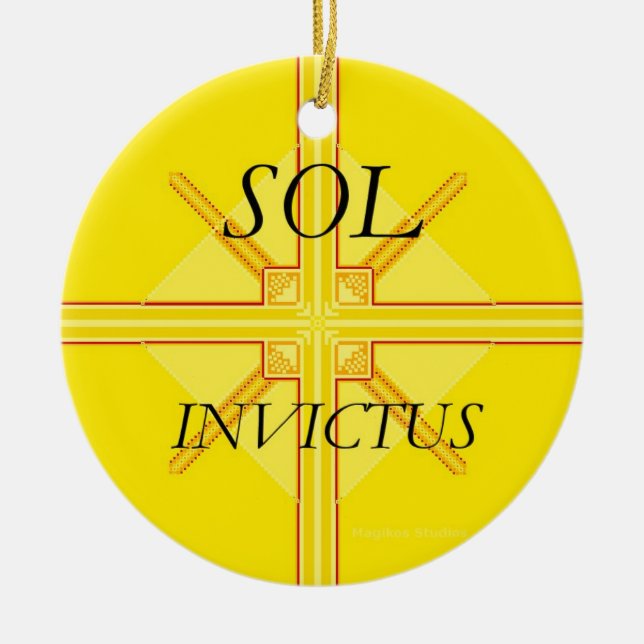 Sol Invictus Ornament (Front)