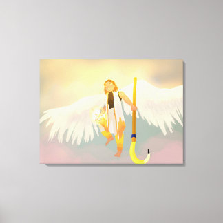 Sol sun god canvas print