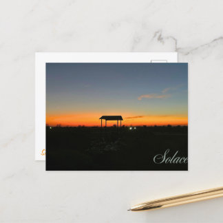 solace | sunset postcard 