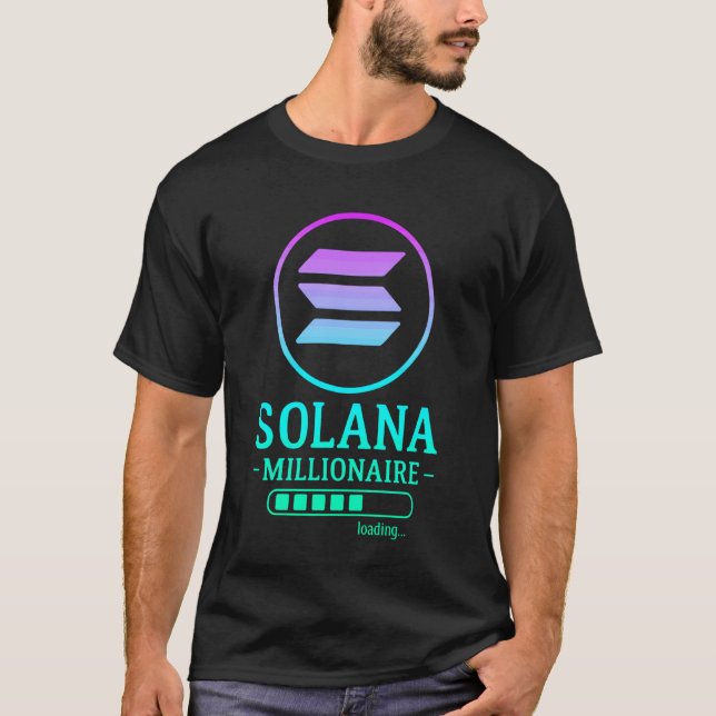 Solana Millionaire Loading 1 T-Shirt (Front)