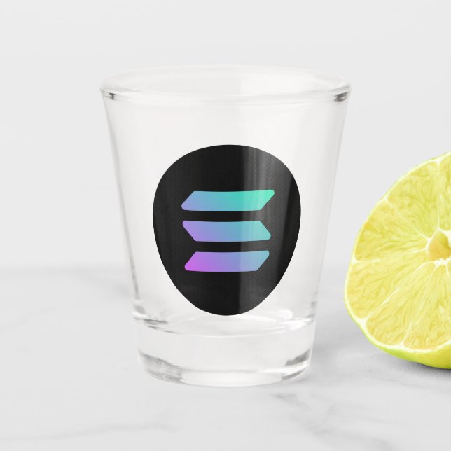 Solana Shot Glass (Front)