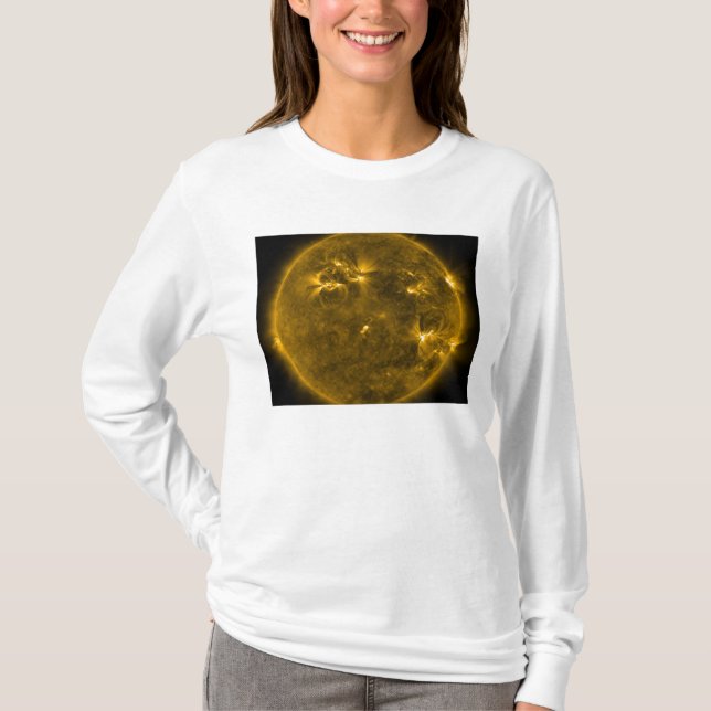 Solar activity on the Sun 4 T-Shirt (Front)