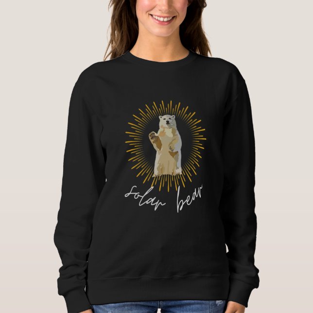 Solar Bear Polar Bear Sweatshirt (Front)