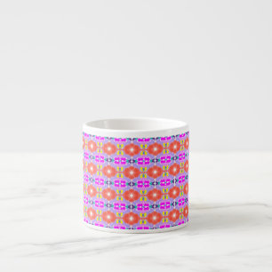 Solar Bloom Kaleidoscope Espresso Cup