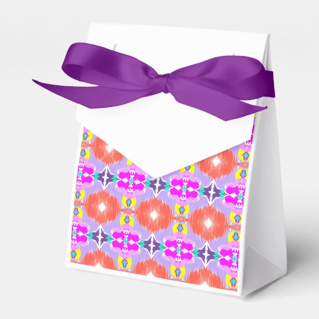 Solar Bloom Kaleidoscope Favour Box (Front Side)