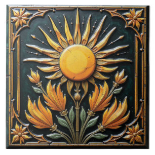 Solar Bloom Tile