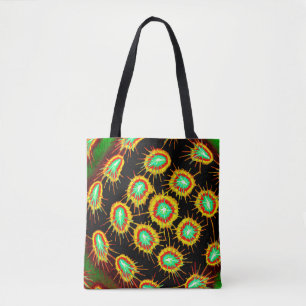 Solar Burst Pattern – Art Tote Bag