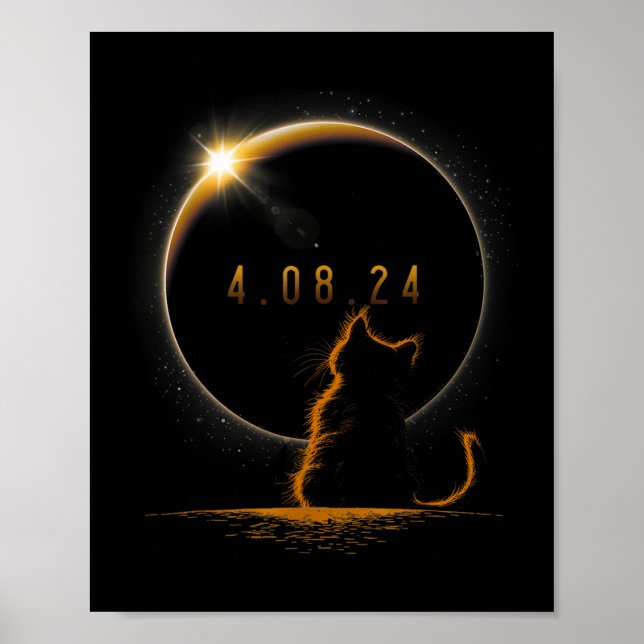 Solar Cat Eclipse  Poster (Front)