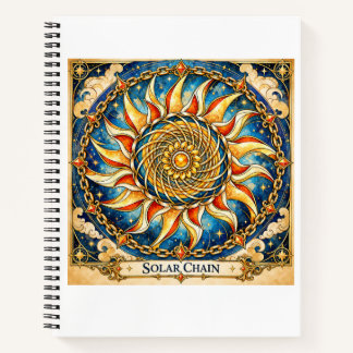 Solar chain notebook
