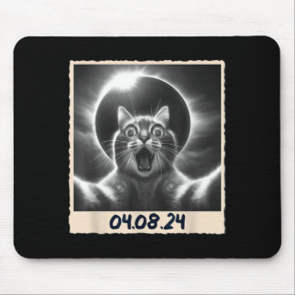 Solar Eclipse 04 08 24 Illustration Mouse Pad