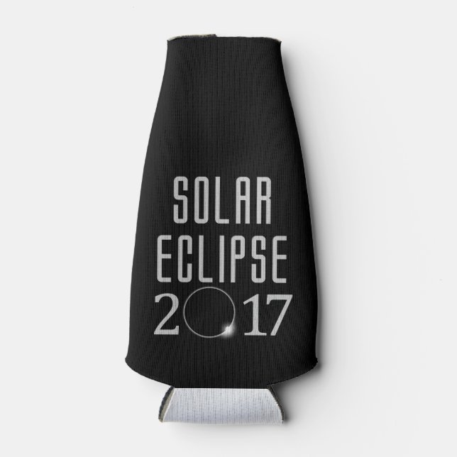 Solar Eclipse 2017 Can Cosy Bottle Cooler (Front)