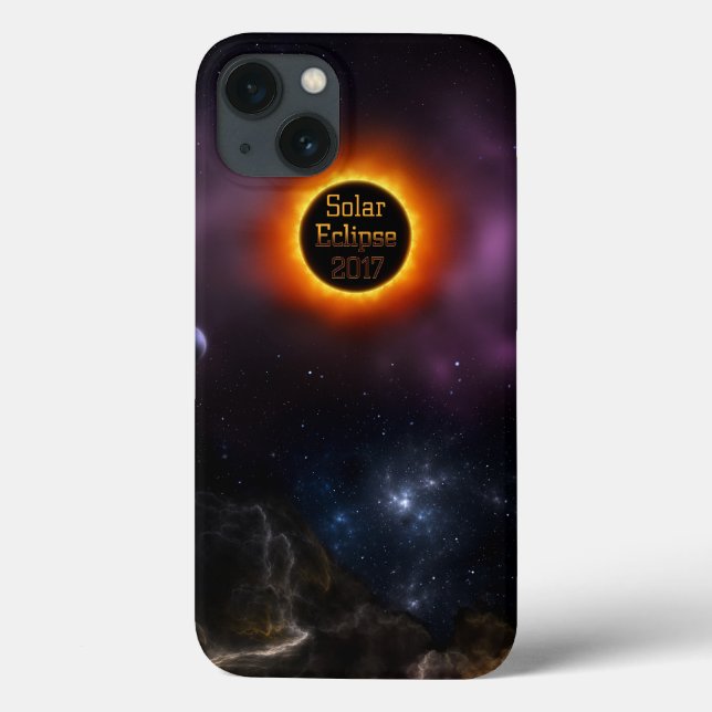 Solar Eclipse 2017 Nebula Bloom Case-Mate iPhone Case (Back)