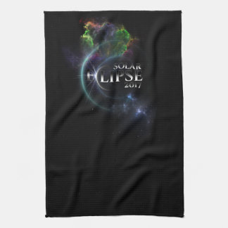 Solar Eclipse 2017 Tea Towel