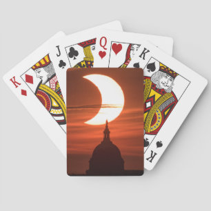 Solar Eclipse 2021 Playing Cards