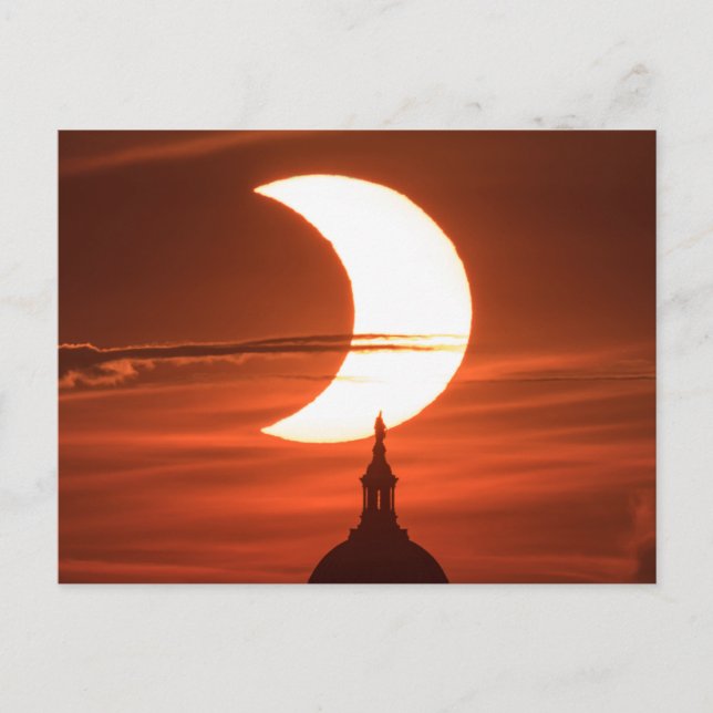 Solar Eclipse 2021 Postcard (Front)