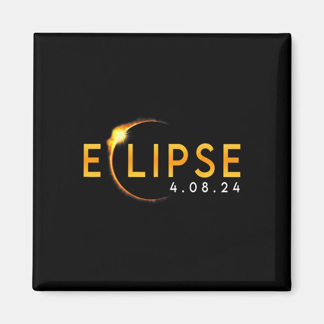 Solar Eclipse 2024 040824 Eclipse Mens  Magnet (Front)
