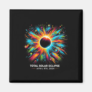 Solar Eclipse 2024 04.08.24 Eclipse Mens Womens Ki Magnet
