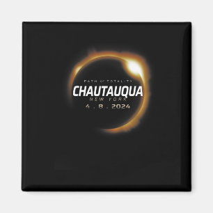 Solar Eclipse 2024 Chautauqua New York April 8 202 Magnet