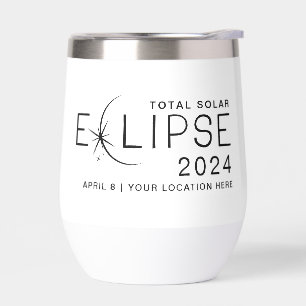 Solar Eclipse 2024 Custom Location Commemorative
