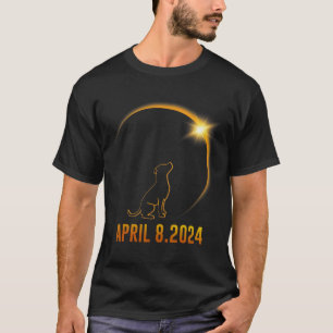 Solar Eclipse 2024 Dog Totality 1 T-Shirt