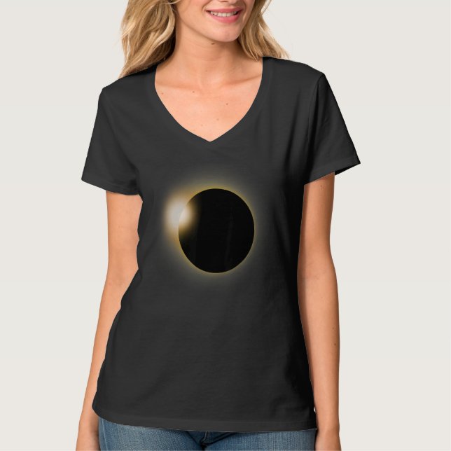 Solar Eclipse 2024 for Astronomy   T-Shirt (Front)