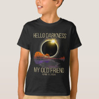 Solar Eclipse 2024 Hello Darkness My Old Friend Ap