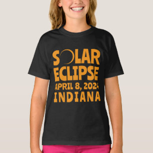 Solar Eclipse 2024 Indiana T-Shirt