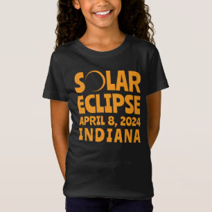 Solar Eclipse 2024 Indiana T-Shirt