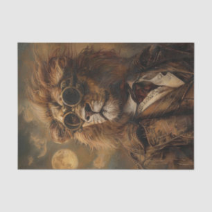 Solar Eclipse 2024 Lion Tissue Paper