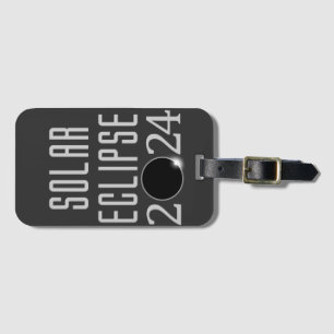Solar Eclipse 2024 Luggage Tag