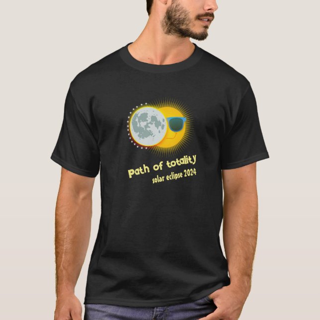 Solar Eclipse 2024 - Men's Tee (Front)