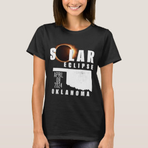 Solar Eclipse 2024 Oklahoma State April 8, 2024 To T-Shirt