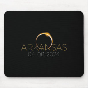Solar Eclipse 2024 State Arkansas Total Solar Ecli Mouse Pad