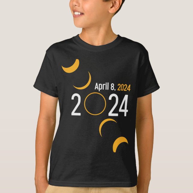 Solar Eclipse 2024  T-Shirt (Front)