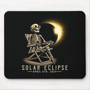 Solar Eclipse 2024 Total Eclipse April 8th 2024 Sk Mouse Pad