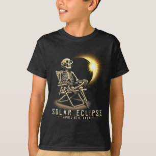 Solar Eclipse 2024 Total Eclipse April 8th 2024 Sk T-Shirt