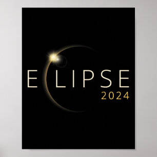 Solar Eclipse 2024 Total Solar Eclipse 4.08.24 5  Poster