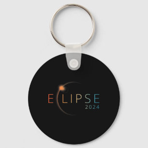 Solar Eclipse 2024 Total Solar Eclipse 4.08.24  Key Ring