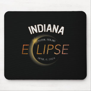 Solar Eclipse 2024 Total Solar Eclipse State India Mouse Pad