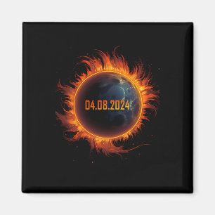 Solar Eclipse 2024 Total Sun Eclipse Magnet