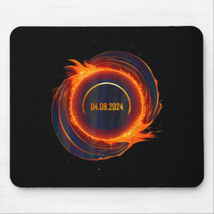 Solar Eclipse 2024 Total Sun Eclipse Mouse Pad