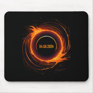 Solar Eclipse 2024 Total Sun Eclipse Mouse Pad