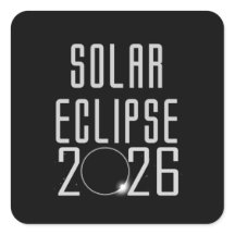 Solar Eclipse 2026 Button