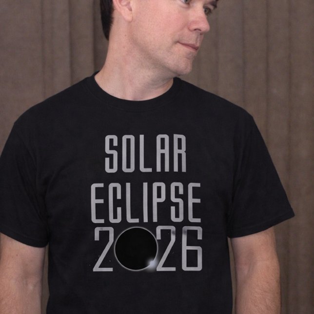 Solar Eclipse 2026  T-Shirt (Creator Uploaded)