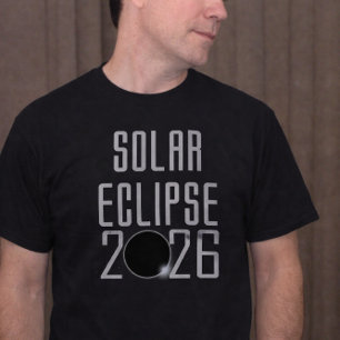 Solar Eclipse 2026  T-Shirt