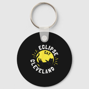 Solar Eclipse 4 8 24 Key Ring