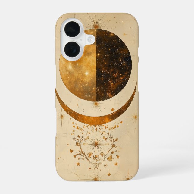 Solar Eclipse Alchemy Phone Case (Back)