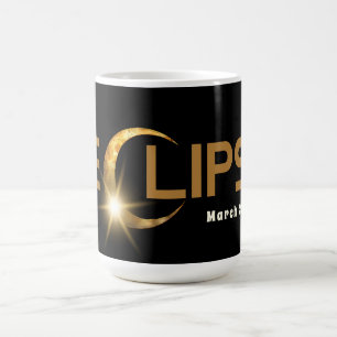 Solar Eclipse American Event 3/29/2025 Coffee Mug